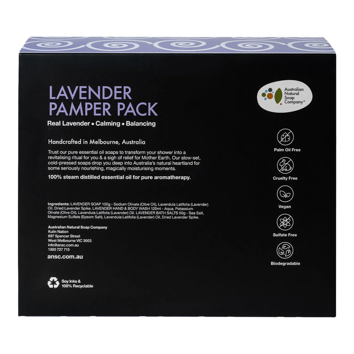 Lavender Pamper Pack - Image 3