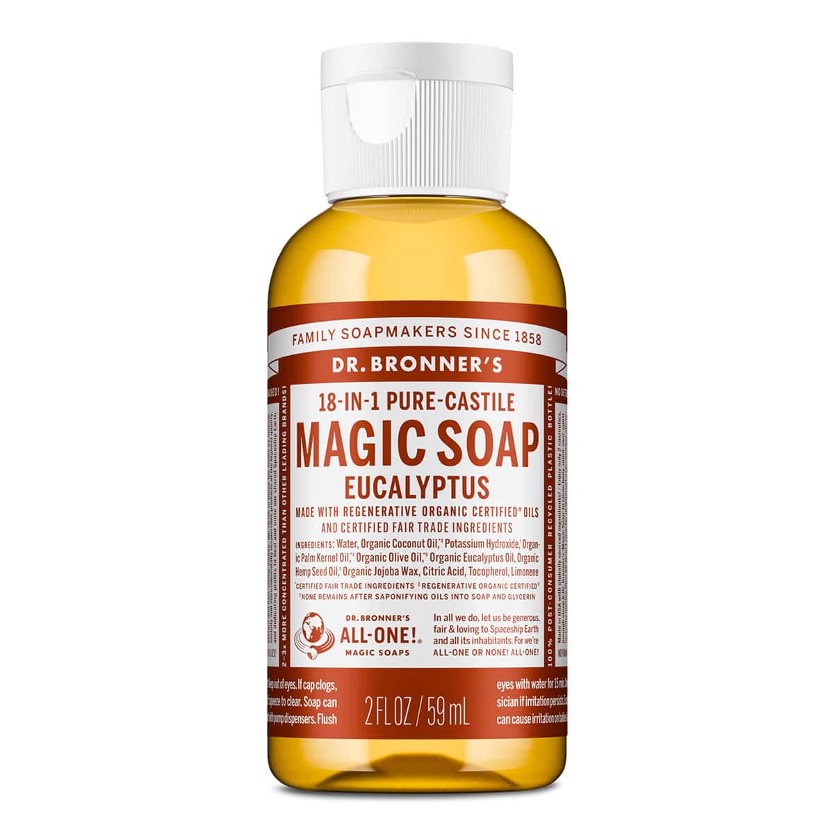 18-In-1 Pure-Castile Magic Soap - Eucalyptus - Image 3