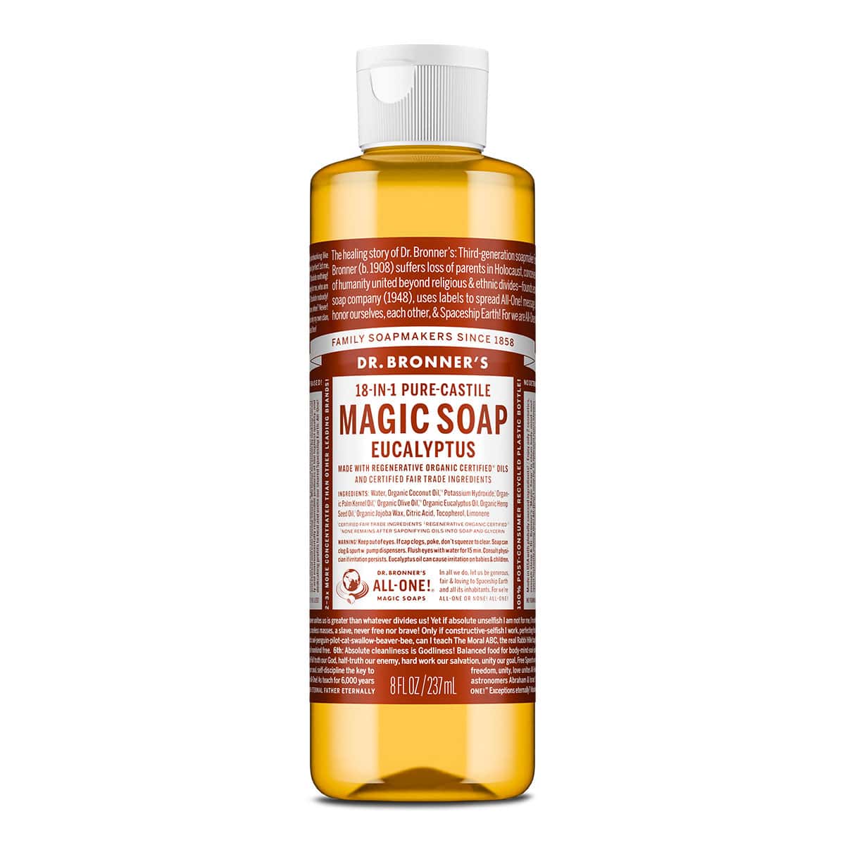 18-In-1 Pure-Castile Magic Soap - Eucalyptus - Image 4